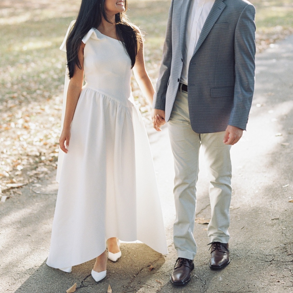 Elliatt Elegant White Dress - Liesel Dress in Ivory